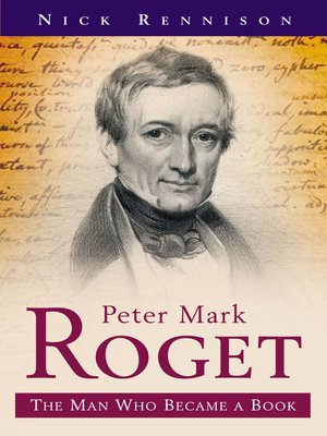 cover image of Peter Mark Roget